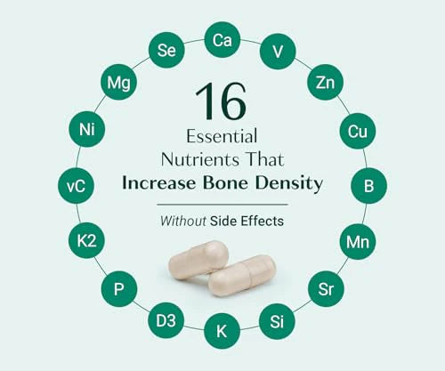 AlgaeCal Plus Organic Red Algae Calcium Supplement – Plant-Based Calcium with Vitamin K2 (MK-7), Vitamin D3 & Magnesium – Bone Density & Osteoporosis Support
