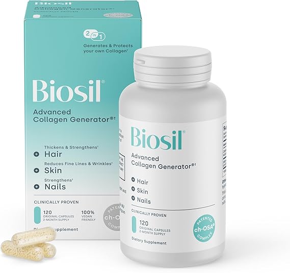 Biosil Advanced Collagen Generator - 120 Original Capsules