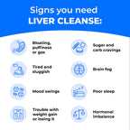 Liver Health – Liver Cleanse Detox & Repair with Artichoke Extract, Milk Thistle, Dandelion Root, Turmeric, Berberine to Healthy Liver Renew with 11 Natural Nutrients, 30 Days Supply