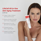 LifeCell All In One Anti-Aging Cream Wrinkle Repair & Firming 2.54 oz